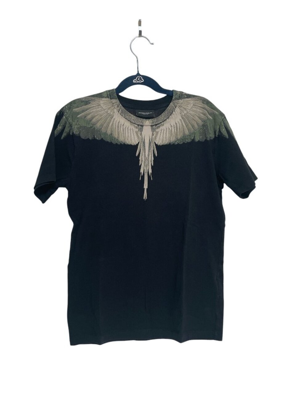 Marcelo Burlon Wings Popover Black T-shirt 8